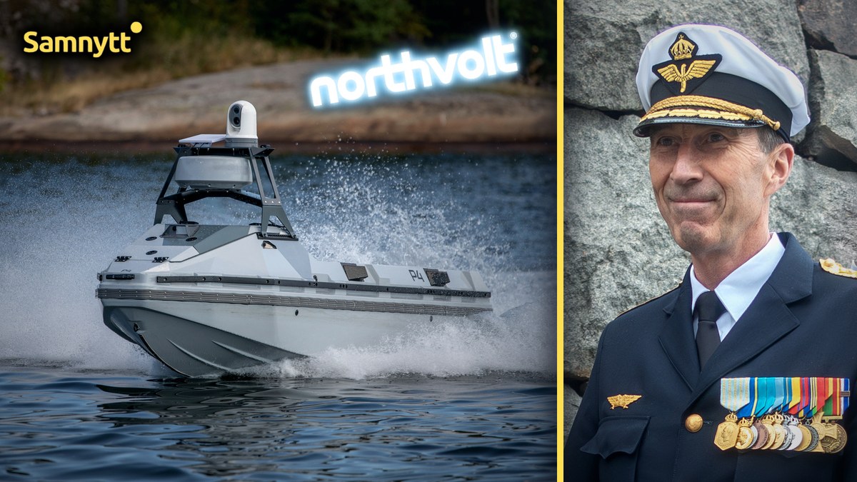 Ex-Northvolt Boss Now Builds AI Attack Drone Boats - Former Military Chief on Board