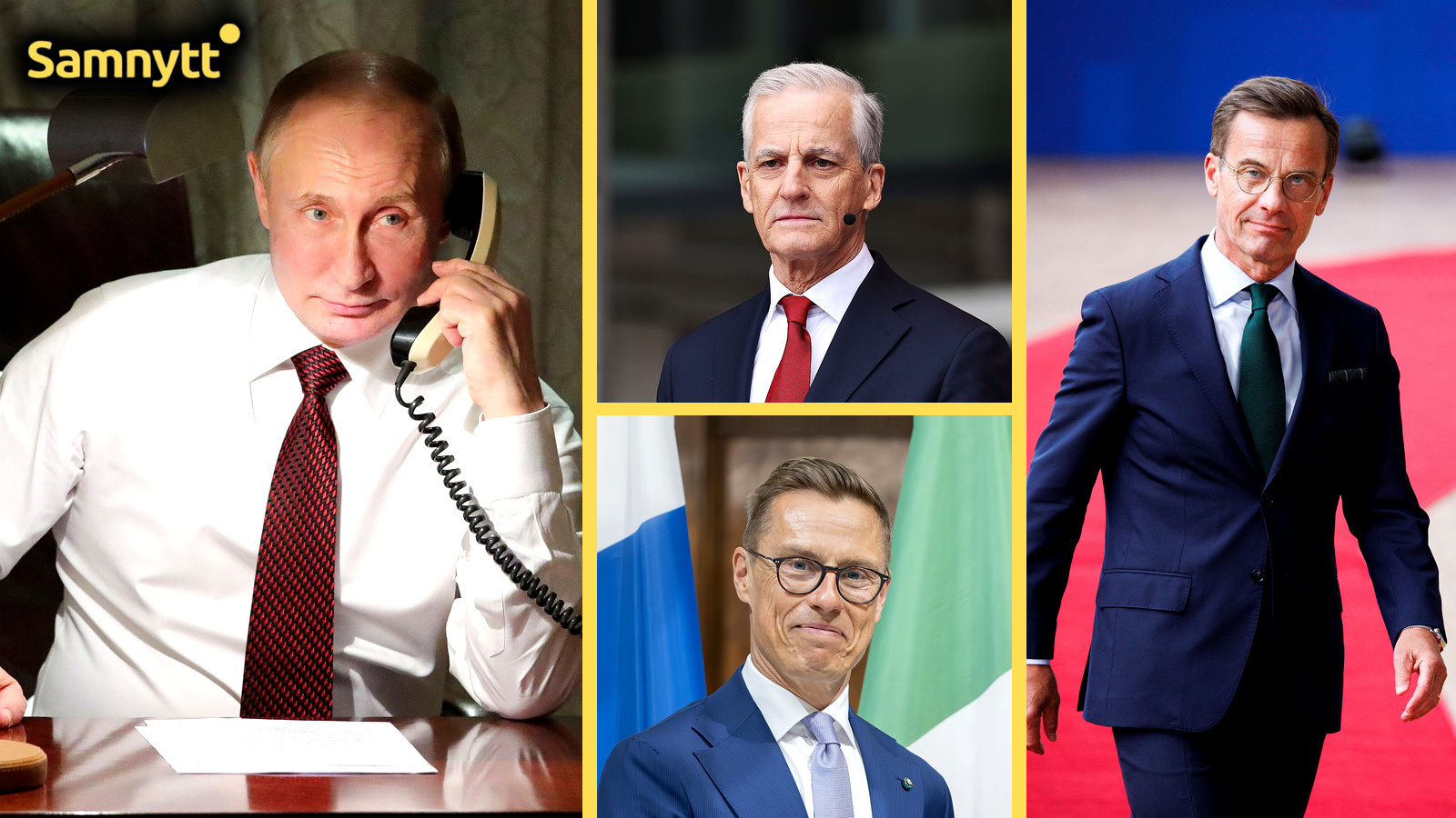 Norway and Finland Phoned Putin - Kristersson Warns of European Split