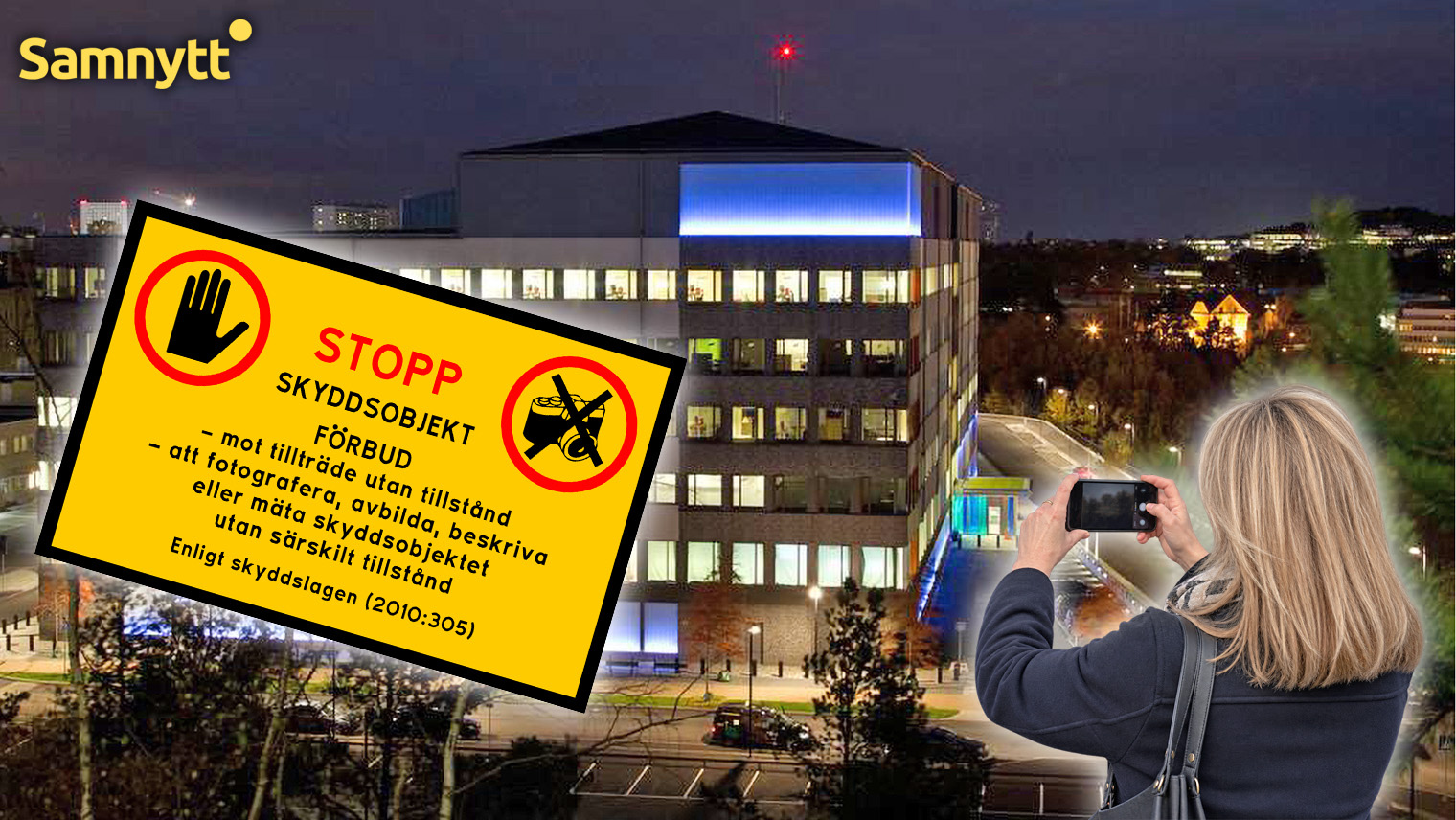 Woman Photographed Säpo HQ Before Job Interview - Convicted