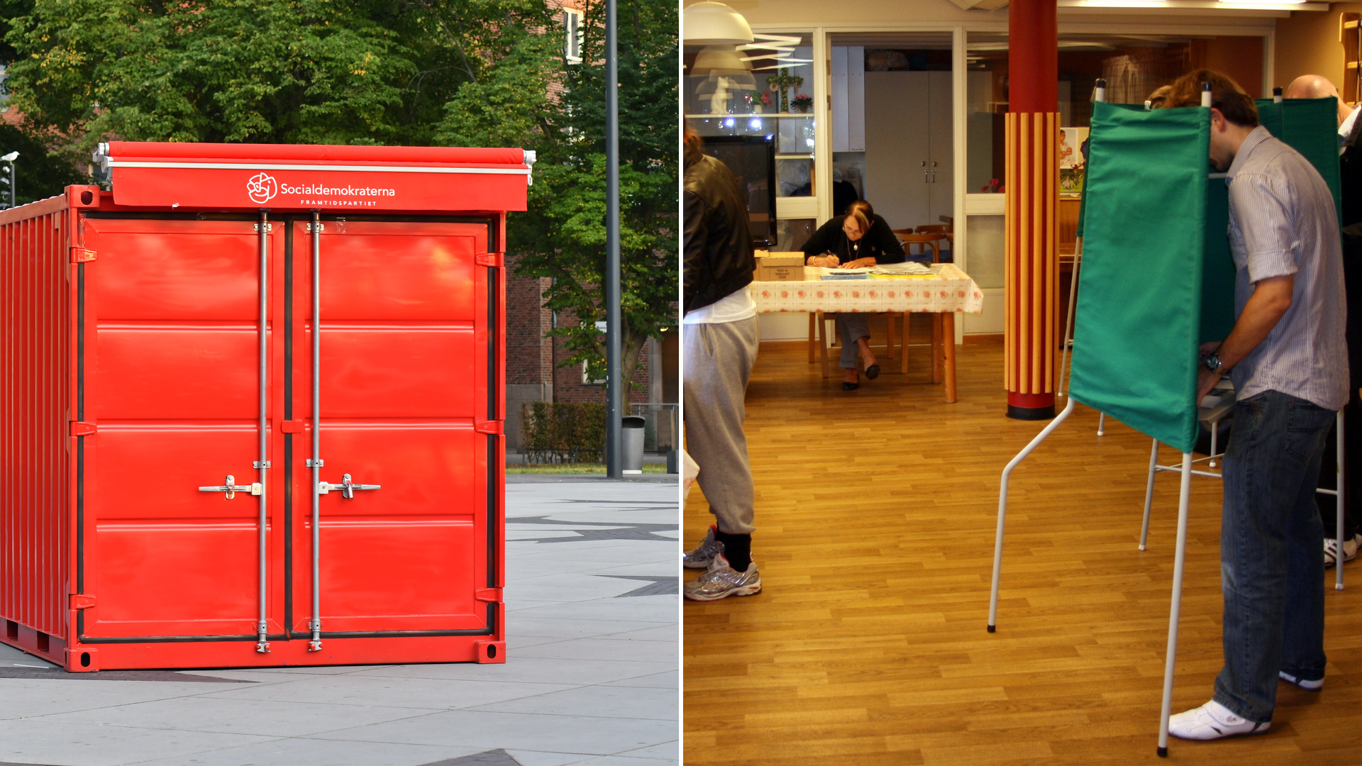 Social Democrat Worker Followed Voters Behind Screens - Reported to Police